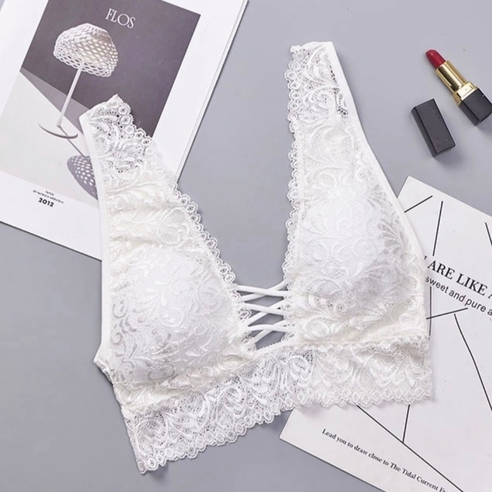 White Bralette